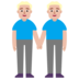 Men Holding Hands: Medium-light Skin Tone Emoji Copy Paste ― 👬🏼 - microsoft