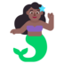 Mermaid: Medium-dark Skin Tone Emoji Copy Paste ― 🧜🏾‍♀ - microsoft