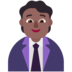 Office Worker: Medium-dark Skin Tone Emoji Copy Paste ― 🧑🏾‍💼 - microsoft