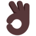 OK Hand: Dark Skin Tone Emoji Copy Paste ― 👌🏿 - microsoft