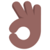 OK Hand: Medium-dark Skin Tone Emoji Copy Paste ― 👌🏾 - microsoft