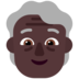 Older Person: Dark Skin Tone Emoji Copy Paste ― 🧓🏿 - microsoft