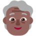 Older Person: Medium-dark Skin Tone Emoji Copy Paste ― 🧓🏾 - microsoft