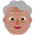 Older Person: Medium Skin Tone Emoji Copy Paste ― 🧓🏽 - microsoft