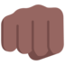 Oncoming Fist: Medium-dark Skin Tone Emoji Copy Paste ― 👊🏾 - microsoft
