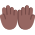 Palms Up Together: Medium-dark Skin Tone Emoji Copy Paste ― 🤲🏾 - microsoft