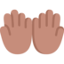 Palms Up Together: Medium Skin Tone Emoji Copy Paste ― 🤲🏽 - microsoft