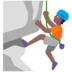 Person Climbing: Medium-dark Skin Tone Emoji Copy Paste ― 🧗🏾 - microsoft