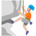 Person Climbing: Medium-light Skin Tone Emoji Copy Paste ― 🧗🏼 - microsoft