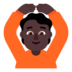 Person Gesturing OK: Dark Skin Tone Emoji Copy Paste ― 🙆🏿 - microsoft