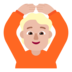Person Gesturing OK: Medium-light Skin Tone Emoji Copy Paste ― 🙆🏼 - microsoft
