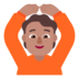 Person Gesturing OK: Medium Skin Tone Emoji Copy Paste ― 🙆🏽 - microsoft