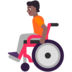 Person In Manual Wheelchair: Medium-dark Skin Tone Emoji Copy Paste ― 🧑🏾‍🦽 - microsoft