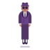Person In Suit Levitating: Medium Skin Tone Emoji Copy Paste ― 🕴🏽 - microsoft