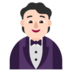 Person In Tuxedo: Light Skin Tone Emoji Copy Paste ― 🤵🏻 - microsoft