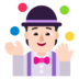 Person Juggling: Light Skin Tone Emoji Copy Paste ― 🤹🏻 - microsoft