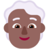 Person: Medium-dark Skin Tone, White Hair Emoji Copy Paste ― 🧑🏾‍🦳 - microsoft