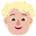 Person: Medium-light Skin Tone, Curly Hair Emoji Copy Paste ― 🧑🏼‍🦱 - microsoft
