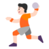 Person Playing Handball: Light Skin Tone Emoji Copy Paste ― 🤾🏻 - microsoft