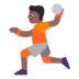 Person Playing Handball: Medium-dark Skin Tone Emoji Copy Paste ― 🤾🏾 - microsoft