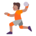 Person Playing Handball: Medium Skin Tone Emoji Copy Paste ― 🤾🏽 - microsoft