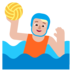 Person Playing Water Polo: Medium-light Skin Tone Emoji Copy Paste ― 🤽🏼 - microsoft