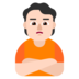 Person Pouting: Light Skin Tone Emoji Copy Paste ― 🙎🏻 - microsoft