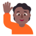 Person Raising Hand: Medium-dark Skin Tone Emoji Copy Paste ― 🙋🏾 - microsoft