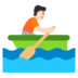 Person Rowing Boat: Light Skin Tone Emoji Copy Paste ― 🚣🏻 - microsoft