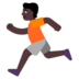 Person Running: Dark Skin Tone Emoji Copy Paste ― 🏃🏿 - microsoft
