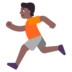 Person Running: Medium-dark Skin Tone Emoji Copy Paste ― 🏃🏾 - microsoft