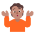 Person Shrugging: Medium Skin Tone Emoji Copy Paste ― 🤷🏽 - microsoft
