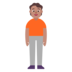 Person Standing: Medium Skin Tone Emoji Copy Paste ― 🧍🏽 - microsoft