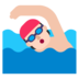 Person Swimming: Light Skin Tone Emoji Copy Paste ― 🏊🏻 - microsoft