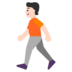 Person Walking: Light Skin Tone Emoji Copy Paste ― 🚶🏻 - microsoft
