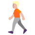 Person Walking: Medium-light Skin Tone Emoji Copy Paste ― 🚶🏼 - microsoft
