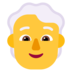 Person: White Hair Emoji Copy Paste ― 🧑‍🦳 - microsoft