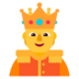 Person With Crown Emoji Copy Paste ― 🫅 - microsoft