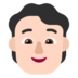 Person: Light Skin Tone Emoji Copy Paste ― 🧑🏻 - microsoft