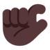 Pinching Hand: Dark Skin Tone Emoji Copy Paste ― 🤏🏿 - microsoft