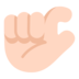 Pinching Hand: Light Skin Tone Emoji Copy Paste ― 🤏🏻 - microsoft