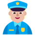 Police Officer: Medium-light Skin Tone Emoji Copy Paste ― 👮🏼 - microsoft