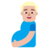 Pregnant Man: Medium-light Skin Tone Emoji Copy Paste ― 🫃🏼 - microsoft
