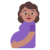 Pregnant Woman: Medium Skin Tone Emoji Copy Paste ― 🤰🏽 - microsoft