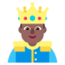 Prince: Medium-dark Skin Tone Emoji Copy Paste ― 🤴🏾 - microsoft