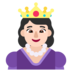 Princess: Light Skin Tone Emoji Copy Paste ― 👸🏻 - microsoft