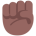 Raised Fist: Medium-dark Skin Tone Emoji Copy Paste ― ✊🏾 - microsoft