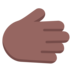 Rightwards Hand: Medium-dark Skin Tone Emoji Copy Paste ― 🫱🏾 - microsoft
