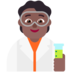 Scientist: Medium-dark Skin Tone Emoji Copy Paste ― 🧑🏾‍🔬 - microsoft
