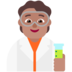 Scientist: Medium Skin Tone Emoji Copy Paste ― 🧑🏽‍🔬 - microsoft
